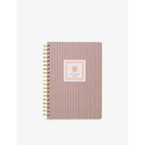 selfridges Papier Striped In Bloom B5 Spiral Notebook- Buy online at McGrocer
