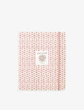 Papier ikat-stripe spiral undated planner 24.5cm - British product