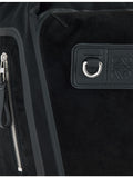 Loewe Flex Roll Top canvas suede backpack imported from the UK