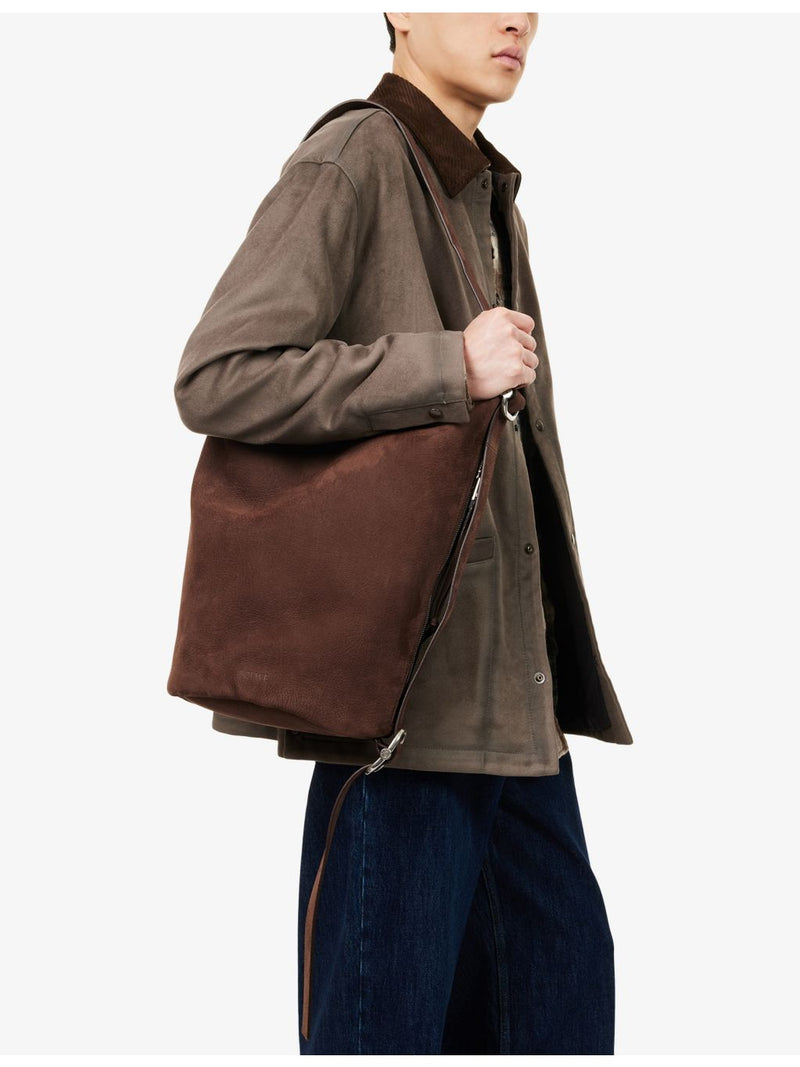 Loewe Loop Bucket medium leather shoulder bag (British brand)