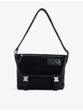 Loewe Flex Messenger medium shoulder bag in canvas and suede, UK version