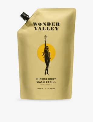 Wonder Valley Hinoki body wash refill 1L - British product