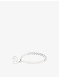 Swarovski Ariana Grande crystal choker necklace rhodium-plated (British brand)