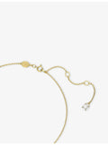Swarovski Stilla 18ct yellow-gold plated crystal pendant necklace, UK version