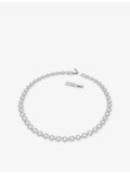 Swarovski Una rhodium-plated crystal jewellery set (British brand)