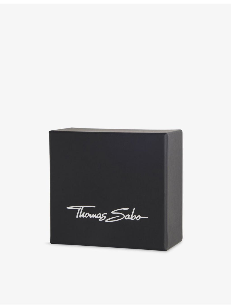 Thomas Sabo labradorite and crocodile jasper sterling silver bracelet, UK version