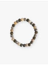 selfridges Thomas Sabo Beaded Sterling Silver Labradorite and Crocodile Jasper Bracelet- Buy online at McGrocer