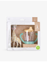 selfridges Sophie the Giraffe Toy and Non-Spill Cup Gift Set- Buy online at McGrocer