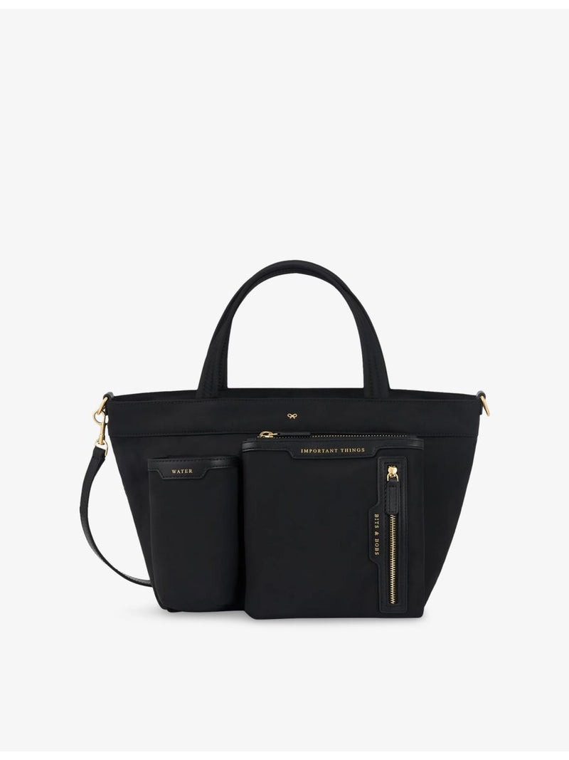 Anya Hindmarch mini woven cross-body tote bag (British brand)