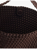 Naghedi large woven neoprene hobo bag - British product