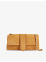 selfridges Jacquemus Bambino Chaîne Suede Shoulder Bag- Buy online at McGrocer