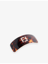 selfridges Fendi Pre-Loved Acetate Hair Clip- Buy online at McGrocer