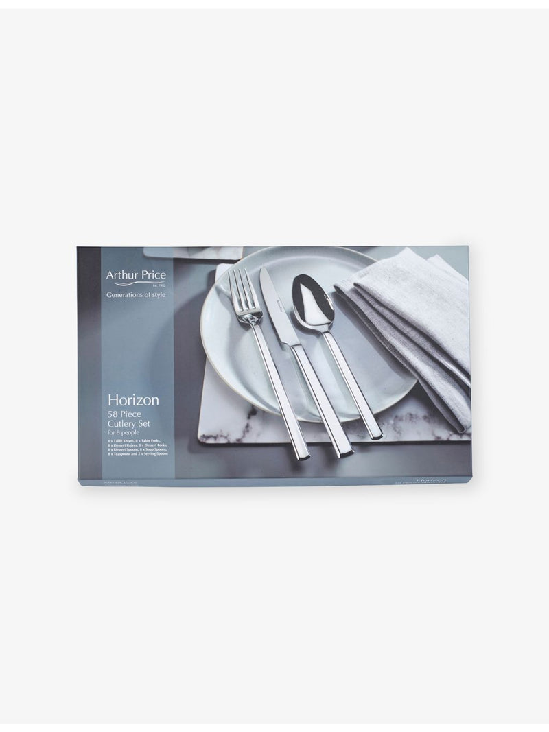 Arthur Price Horizon cutlery set 58-piece (British brand)