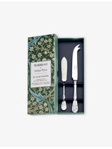 selfridges Morris & Co. Blackthorn Stainless Steel Cheese and Butter Knife Set- Buy online at McGrocer