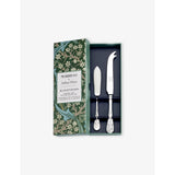 selfridges Morris & Co. Blackthorn Stainless Steel Cheese and Butter Knife Set- Buy online at McGrocer