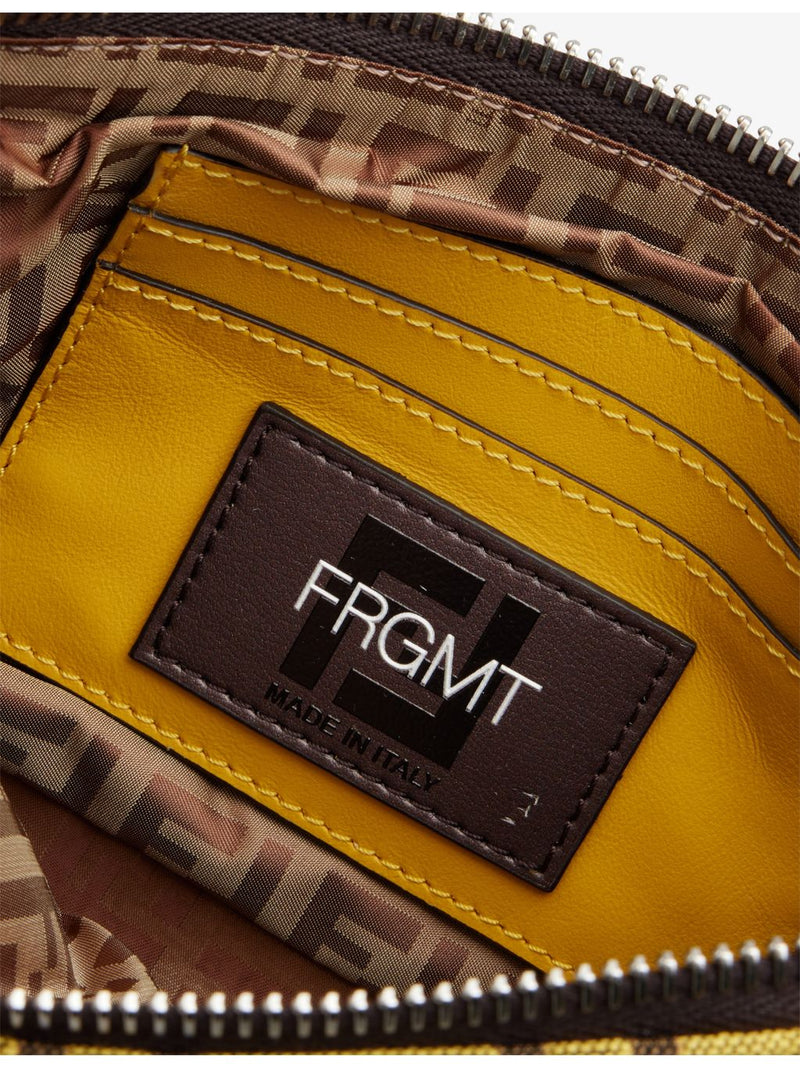 Fendi x FRGMT pre-loved canvas shoulder bag, imported from the UK