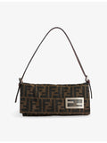 Fendi Zucca monogram canvas pochette - British product