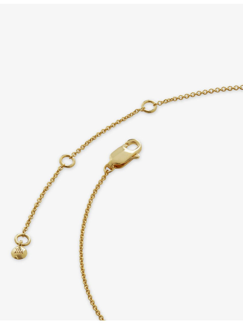 Monica Vinader initial U necklace 41-46cm (British brand)