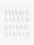 Mejuri 10ct yellow gold diamond letter charm - British product