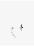 Shaun Leane Talon diamond drop earrings in sterling silver - British product