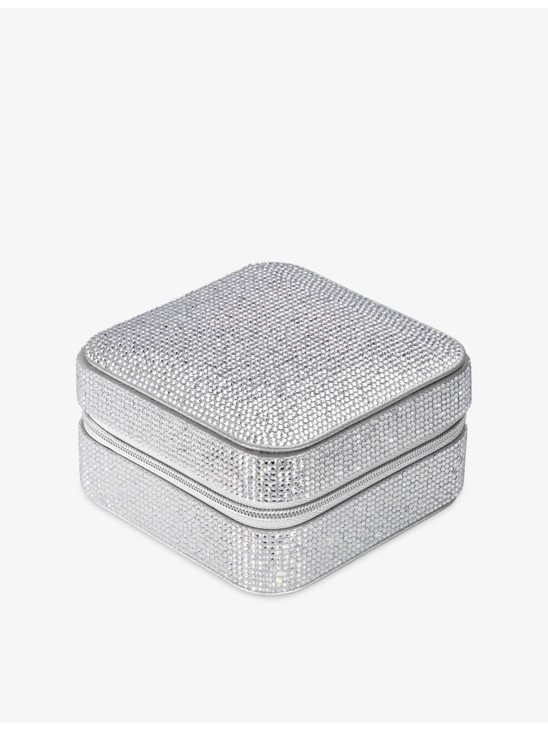 Sif Jakobs sparkly embellished travel jewellery box (British brand)
