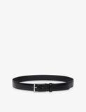 Sandro Rectangular Buckle Leather Belt