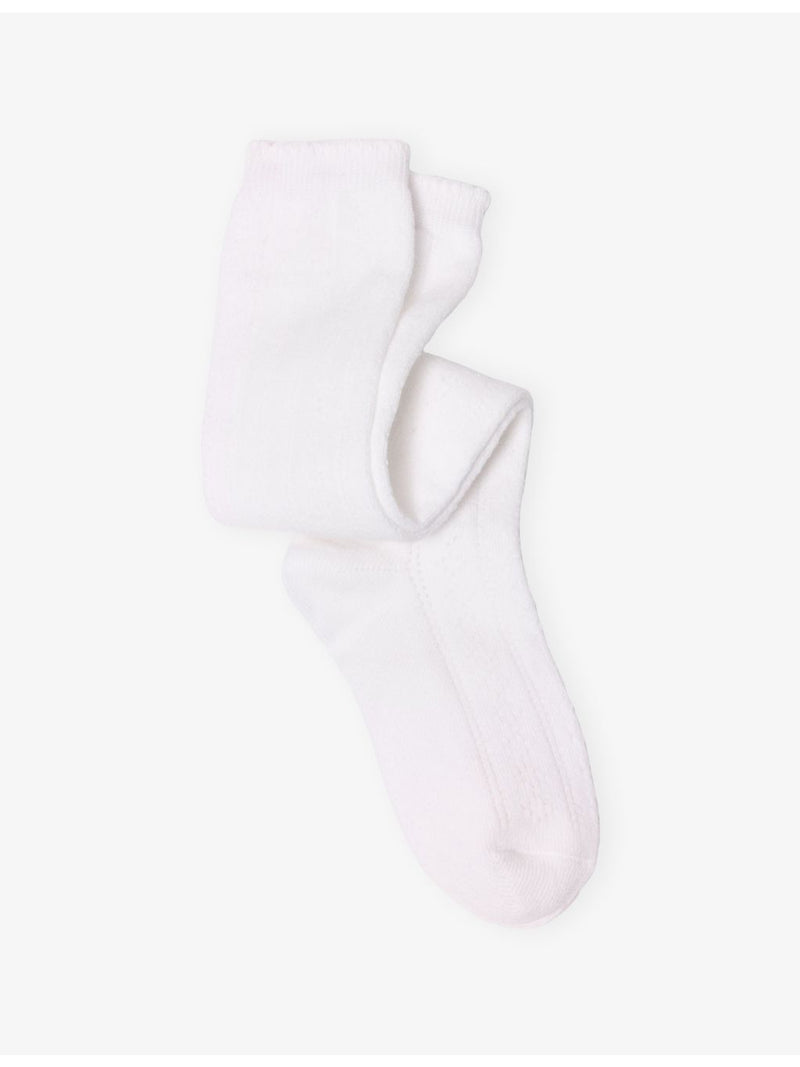 Maje pointelle cotton-blend knee-high socks - British product