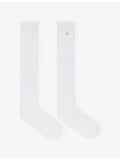 Maje pointelle cotton-blend knee-high socks - British product