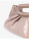 Maje Mini Naplak clutch in cow leather, UK version