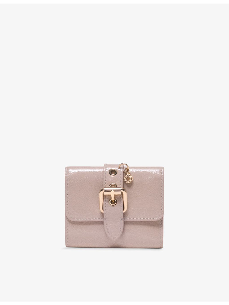 Maje Miss M small patent-leather wallet, imported from the UK