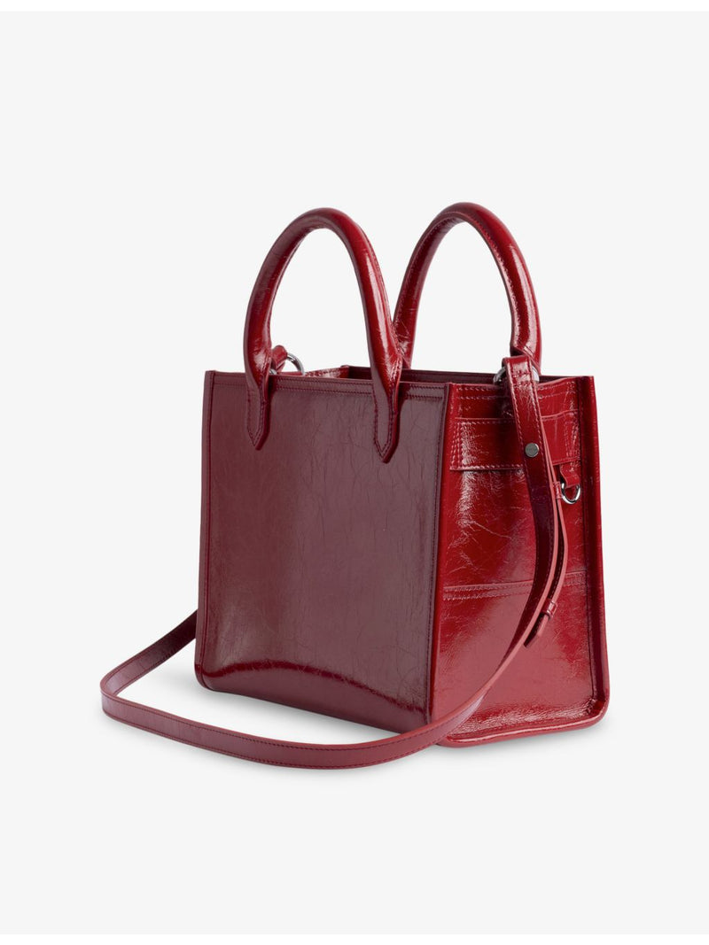 Zadig&Voltaire Angel XS small leather tote bag - British product