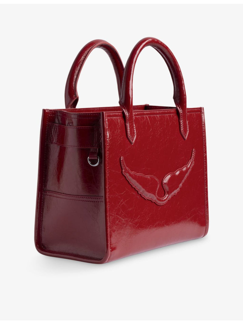 Zadig&Voltaire Angel XS small leather tote bag - British product