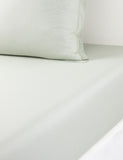 Yves Delorme Batiste Amande Cotton Fitted Sheet