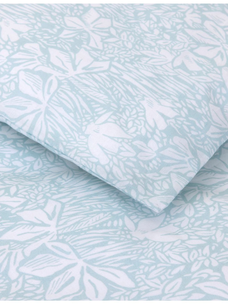 Yves Delorme Capri Aqua cotton duvet cover - British product