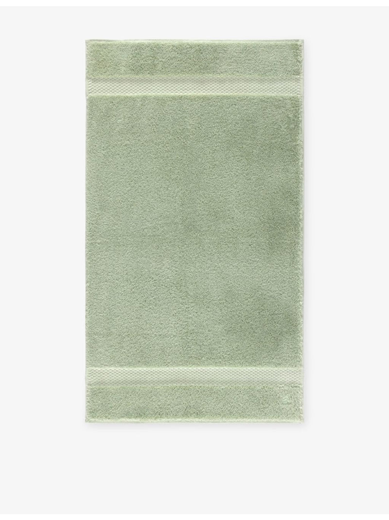 Yves Delorme Étoile Amande cotton-modal face cloth 33x33cm, imported from the UK