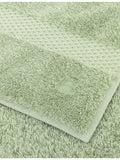 Yves Delorme Étoile Amande cotton-modal face cloth 33x33cm, imported from the UK