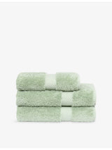 selfridges Yves Delorme Étoile Amande Cotton-Modal Face Cloth 33 x 33cm- Buy online at McGrocer