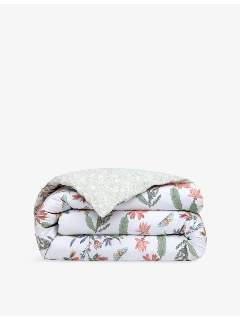 Yves Delorme Eze multicoloured cotton duvet cover - British product