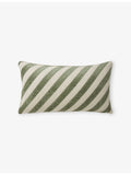 Yves Delorme Calisson striped woven cushion cover 57cm - British product