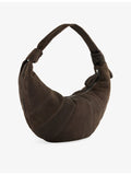 LEMAIRE Fortune Croissant suede shoulder bag, imported from the UK