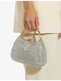 Dune diamante embellished clutch bag (British brand)