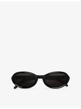 selfridges RetroSuperFuture Cherry Black Oval-Frame Acetate Sunglasses- Buy online at McGrocer