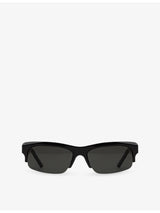 selfridges Retrosuperfuture Scatto Rectangular-Frame Acetate Sunglasses- Buy online at McGrocer