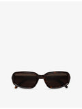 RetroSuperFuture sunglasses Burnt Havana rectangle frame, UK version