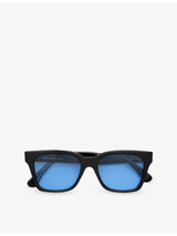 selfridges RetroSuperFuture America Azure Square-Frame Acetate Sunglasses- Buy online at McGrocer