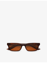 selfridges Retrosuperfuture Gesto Rectangular Acetate Sunglasses- Buy online at McGrocer