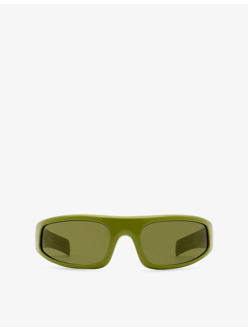 Retrosuperfuture Cerchietto shield-frame nylon sunglasses (British brand)