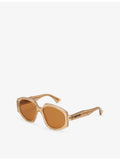 Retrosuperfuture Arithiel butterfly-frame acetate sunglasses 57mm, imported from the UK