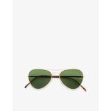selfridges RETROSUPERFUTURE 8000 Martini 8M3 Aviator-Frame Metal Sunglasses- Buy online at McGrocer