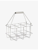 selfridges HAY Outdoor Market Stainless Steel Bottle Carrier- Buy online at McGrocer